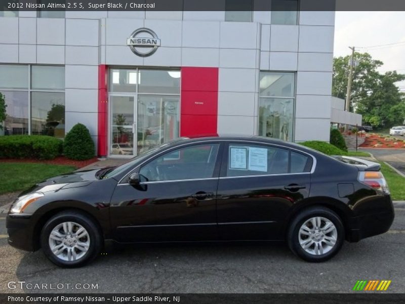 Super Black / Charcoal 2012 Nissan Altima 2.5 S