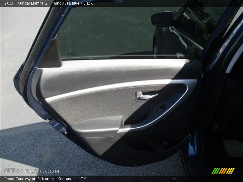 Windy Sea Blue / Black 2016 Hyundai Elantra GT