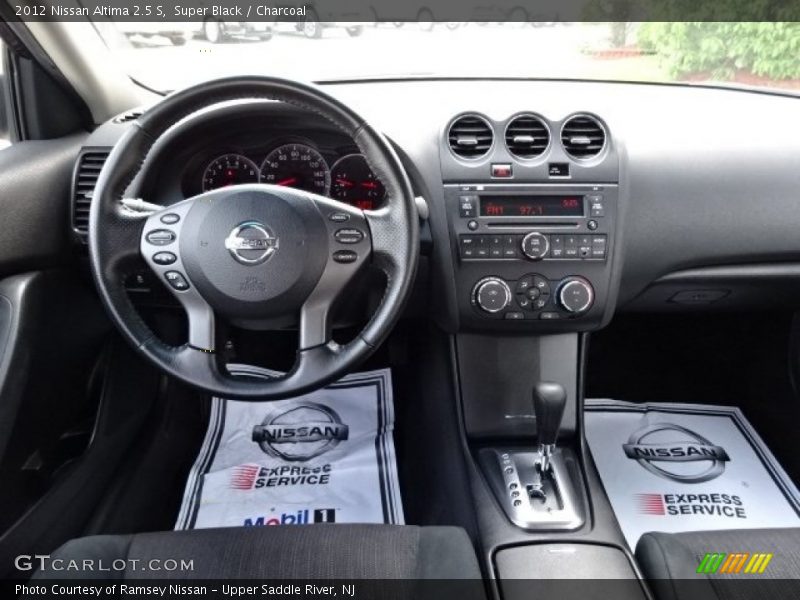 Super Black / Charcoal 2012 Nissan Altima 2.5 S