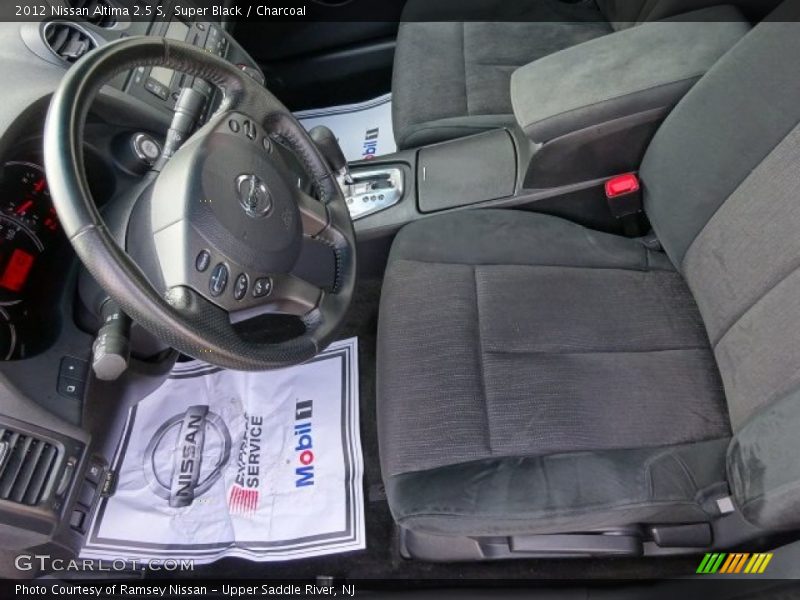Super Black / Charcoal 2012 Nissan Altima 2.5 S