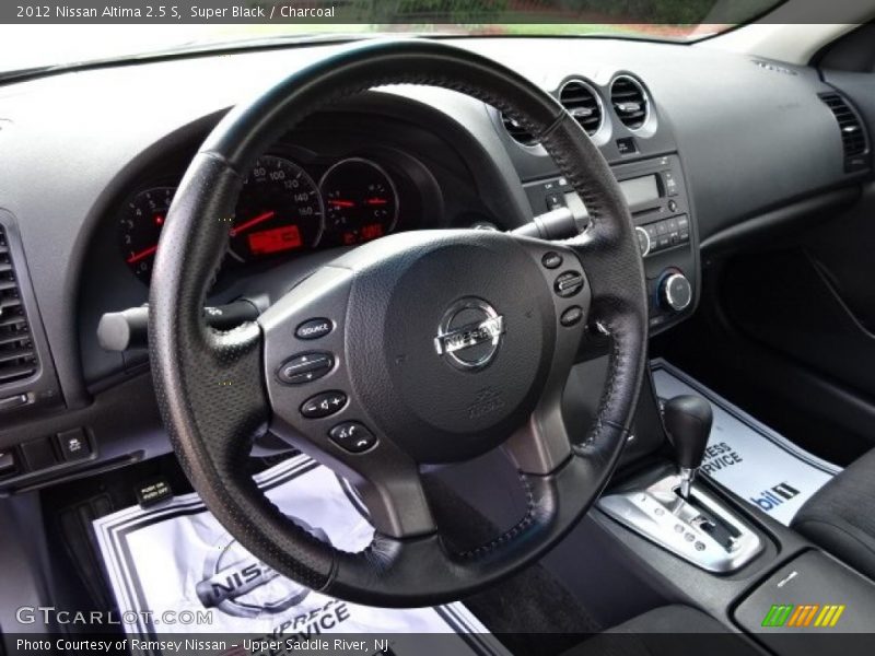 Super Black / Charcoal 2012 Nissan Altima 2.5 S