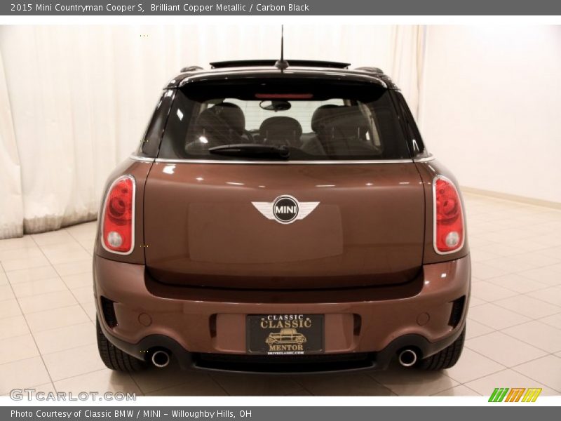 Brilliant Copper Metallic / Carbon Black 2015 Mini Countryman Cooper S