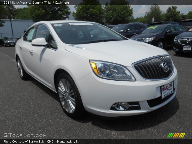 Summit White / Cashmere 2014 Buick Verano