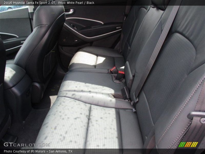 Frost White Pearl / Black 2016 Hyundai Santa Fe Sport 2.0T