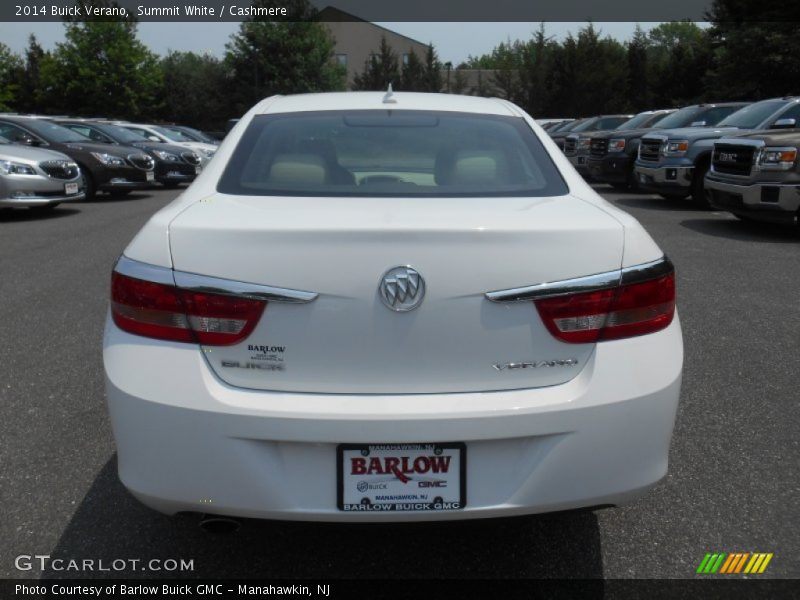 Summit White / Cashmere 2014 Buick Verano