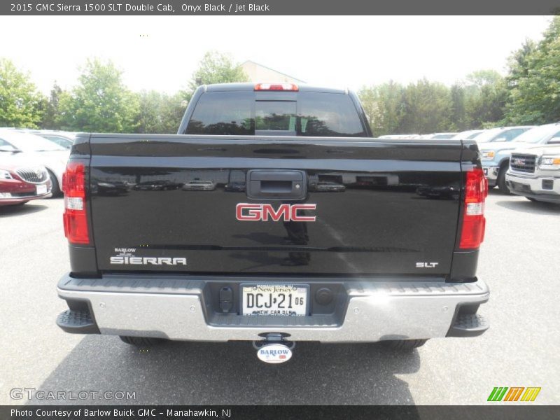 Onyx Black / Jet Black 2015 GMC Sierra 1500 SLT Double Cab