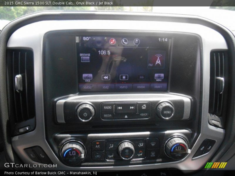 Onyx Black / Jet Black 2015 GMC Sierra 1500 SLT Double Cab