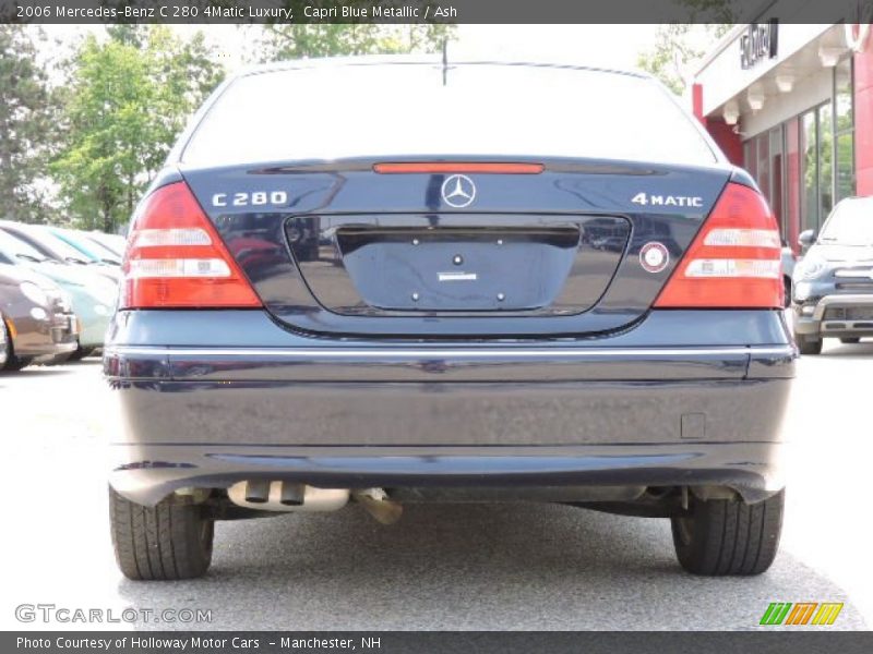 Capri Blue Metallic / Ash 2006 Mercedes-Benz C 280 4Matic Luxury