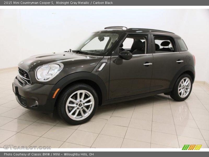 Midnight Gray Metallic / Carbon Black 2015 Mini Countryman Cooper S