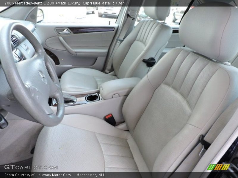 Capri Blue Metallic / Ash 2006 Mercedes-Benz C 280 4Matic Luxury