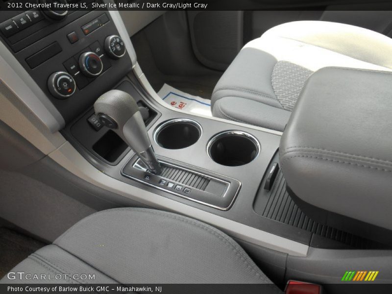Silver Ice Metallic / Dark Gray/Light Gray 2012 Chevrolet Traverse LS