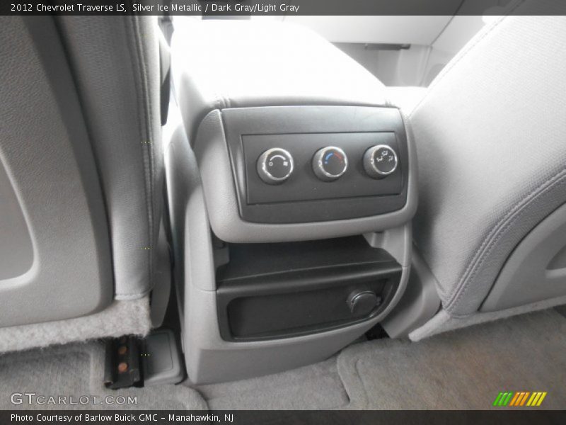 Silver Ice Metallic / Dark Gray/Light Gray 2012 Chevrolet Traverse LS
