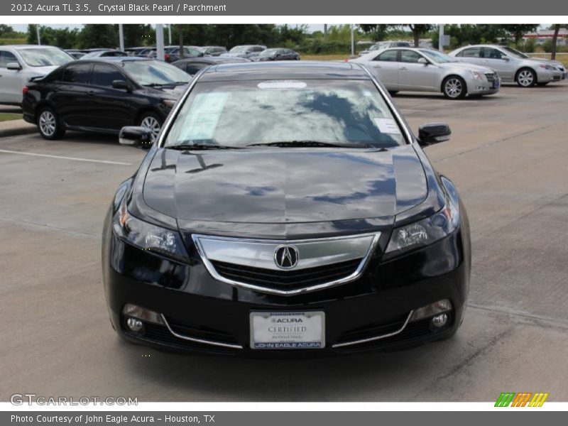 Crystal Black Pearl / Parchment 2012 Acura TL 3.5