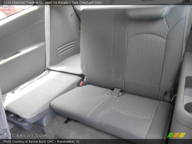 Silver Ice Metallic / Dark Gray/Light Gray 2012 Chevrolet Traverse LS