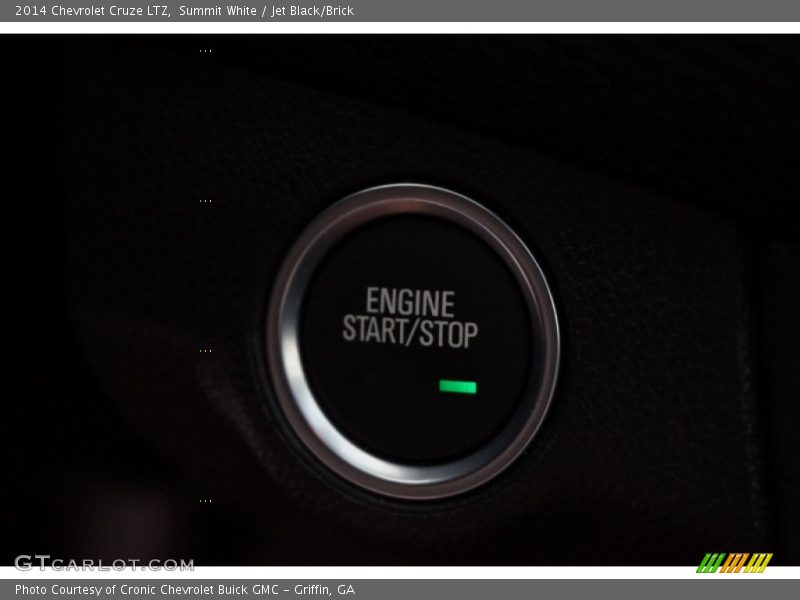 Summit White / Jet Black/Brick 2014 Chevrolet Cruze LTZ