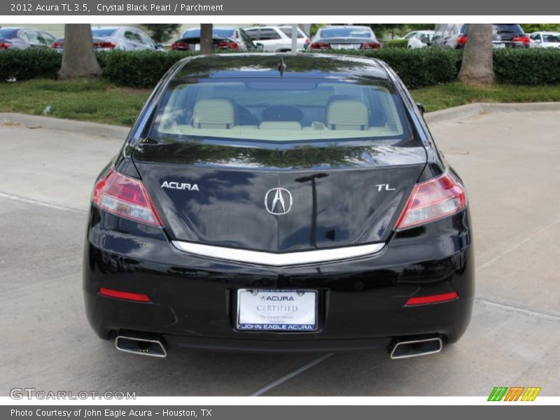 Crystal Black Pearl / Parchment 2012 Acura TL 3.5