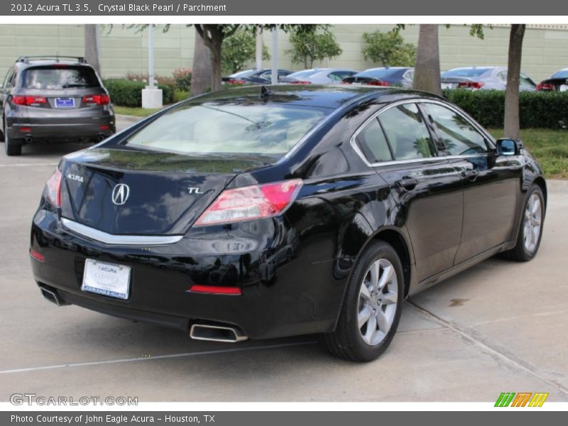 Crystal Black Pearl / Parchment 2012 Acura TL 3.5