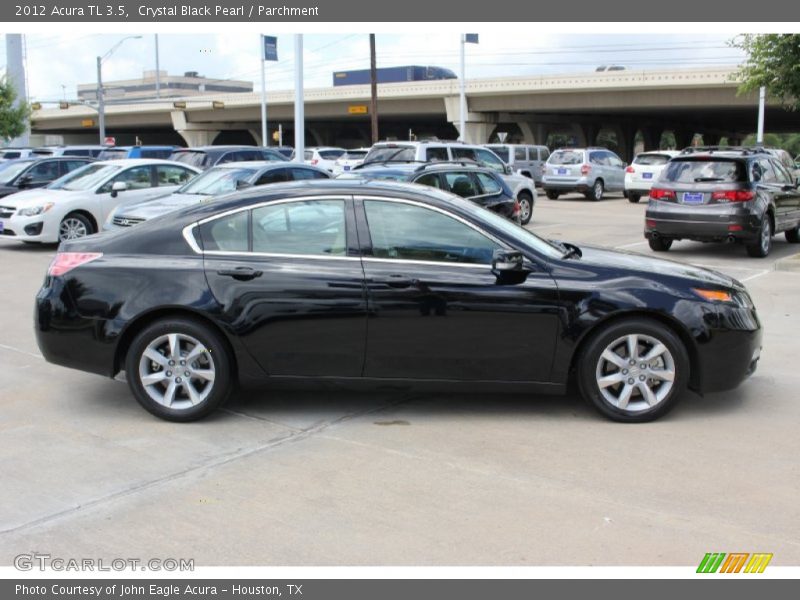 Crystal Black Pearl / Parchment 2012 Acura TL 3.5