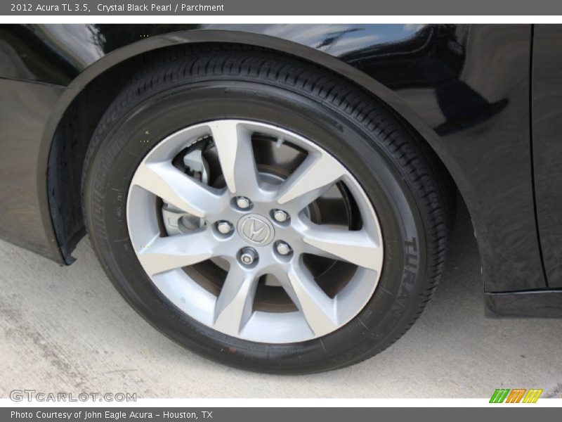 Crystal Black Pearl / Parchment 2012 Acura TL 3.5