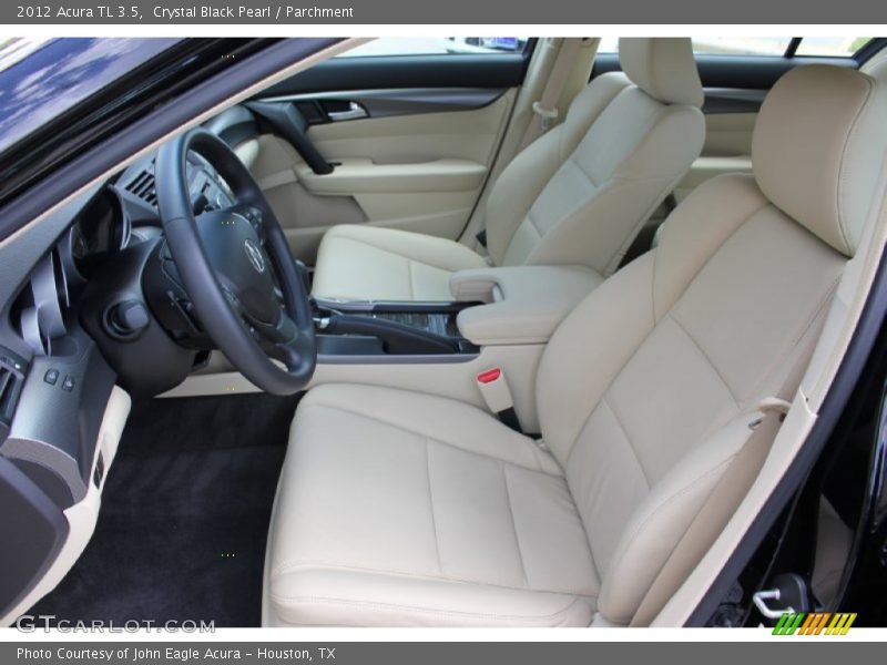 Crystal Black Pearl / Parchment 2012 Acura TL 3.5