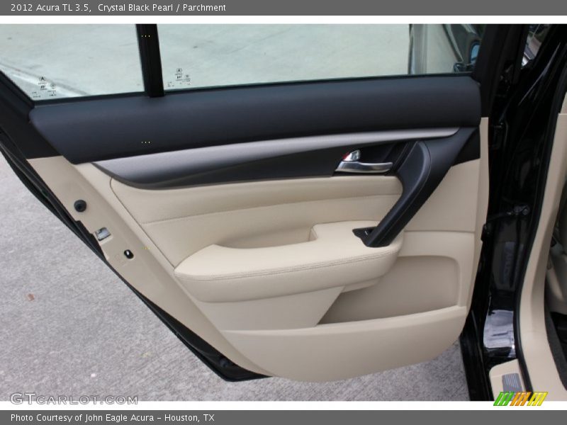 Crystal Black Pearl / Parchment 2012 Acura TL 3.5