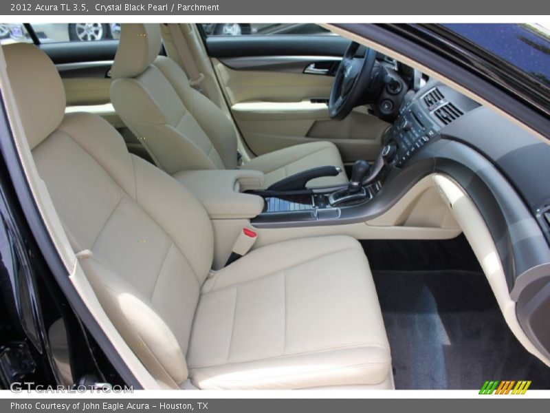 Crystal Black Pearl / Parchment 2012 Acura TL 3.5