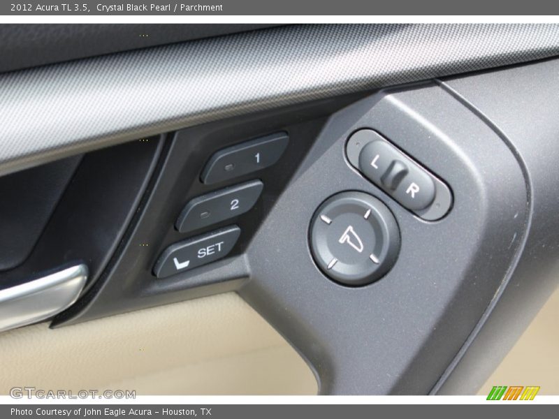 Crystal Black Pearl / Parchment 2012 Acura TL 3.5