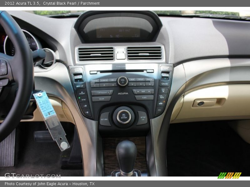 Crystal Black Pearl / Parchment 2012 Acura TL 3.5