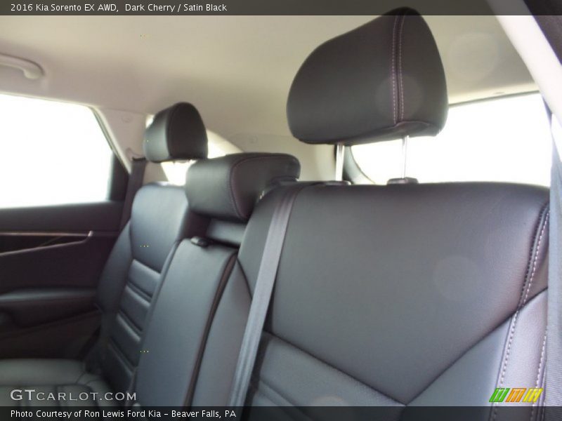 Dark Cherry / Satin Black 2016 Kia Sorento EX AWD