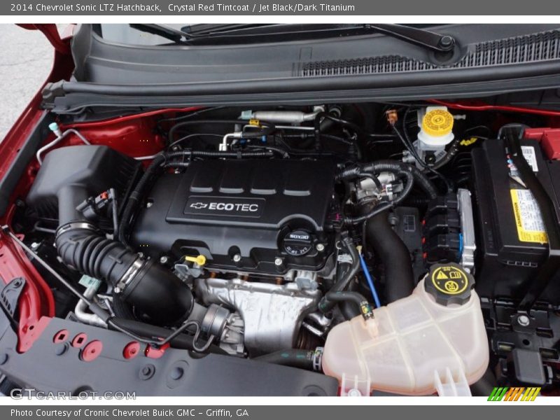 Crystal Red Tintcoat / Jet Black/Dark Titanium 2014 Chevrolet Sonic LTZ Hatchback