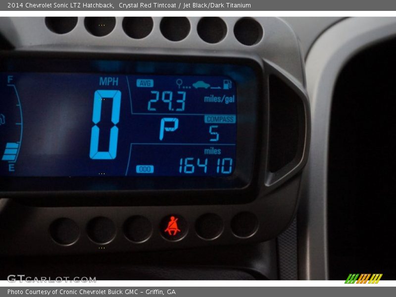 Crystal Red Tintcoat / Jet Black/Dark Titanium 2014 Chevrolet Sonic LTZ Hatchback