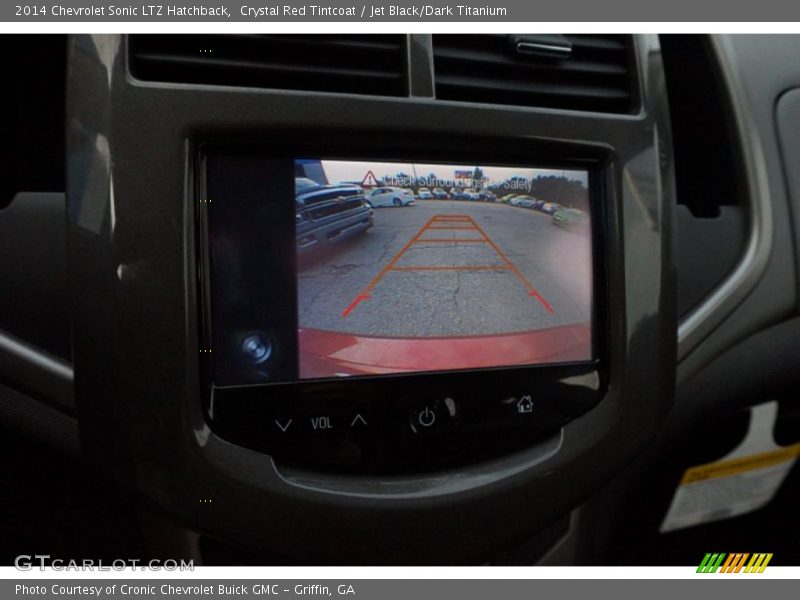 Crystal Red Tintcoat / Jet Black/Dark Titanium 2014 Chevrolet Sonic LTZ Hatchback