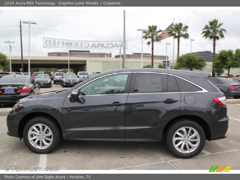 Graphite Luster Metallic / Graystone 2016 Acura RDX Technology