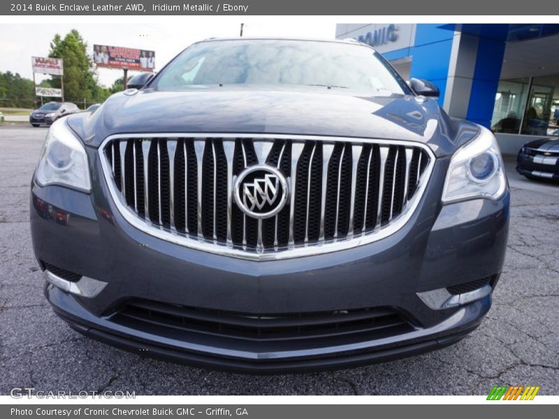 Iridium Metallic / Ebony 2014 Buick Enclave Leather AWD