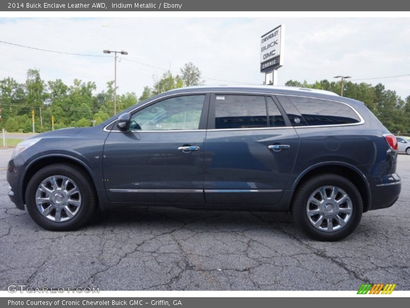Iridium Metallic / Ebony 2014 Buick Enclave Leather AWD