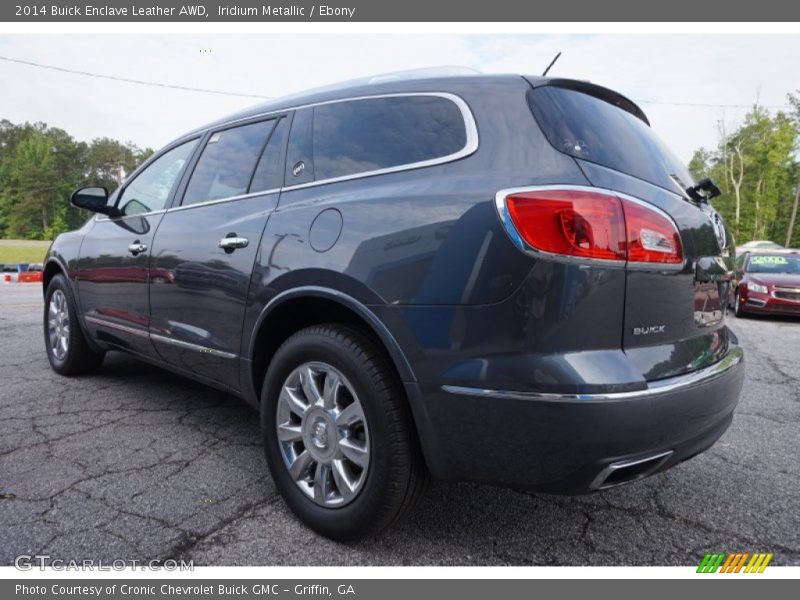 Iridium Metallic / Ebony 2014 Buick Enclave Leather AWD