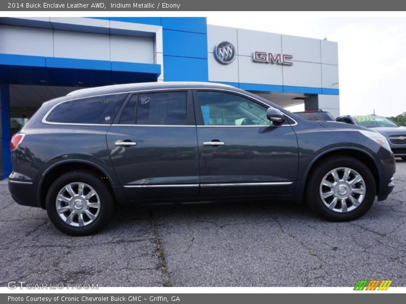 Iridium Metallic / Ebony 2014 Buick Enclave Leather AWD