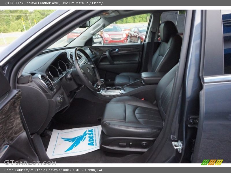 Iridium Metallic / Ebony 2014 Buick Enclave Leather AWD