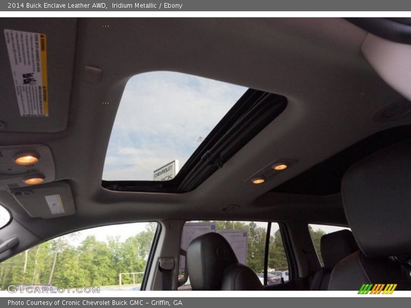 Iridium Metallic / Ebony 2014 Buick Enclave Leather AWD