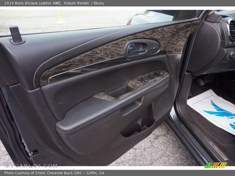 Iridium Metallic / Ebony 2014 Buick Enclave Leather AWD
