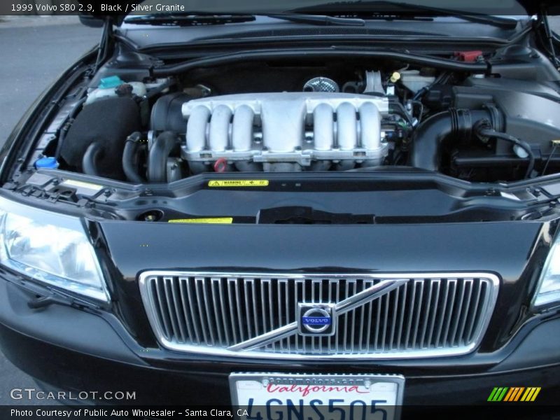 Black / Silver Granite 1999 Volvo S80 2.9