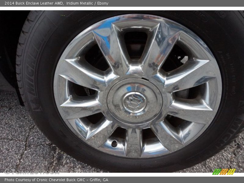 Iridium Metallic / Ebony 2014 Buick Enclave Leather AWD