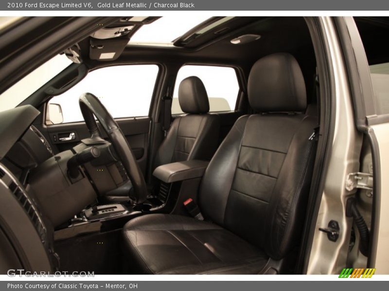 Gold Leaf Metallic / Charcoal Black 2010 Ford Escape Limited V6