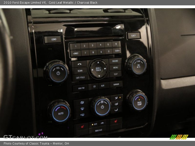 Gold Leaf Metallic / Charcoal Black 2010 Ford Escape Limited V6