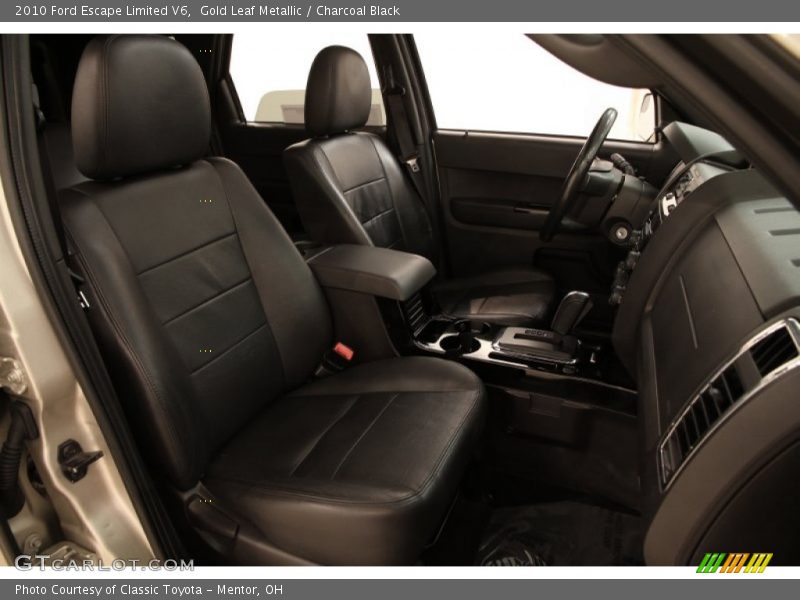 Gold Leaf Metallic / Charcoal Black 2010 Ford Escape Limited V6