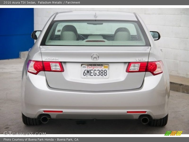 Palladium Metallic / Parchment 2010 Acura TSX Sedan