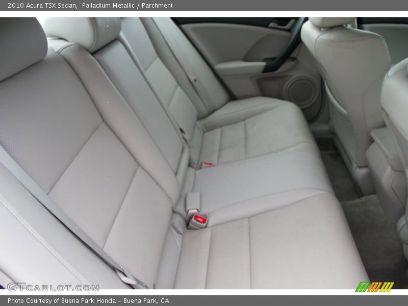 Palladium Metallic / Parchment 2010 Acura TSX Sedan