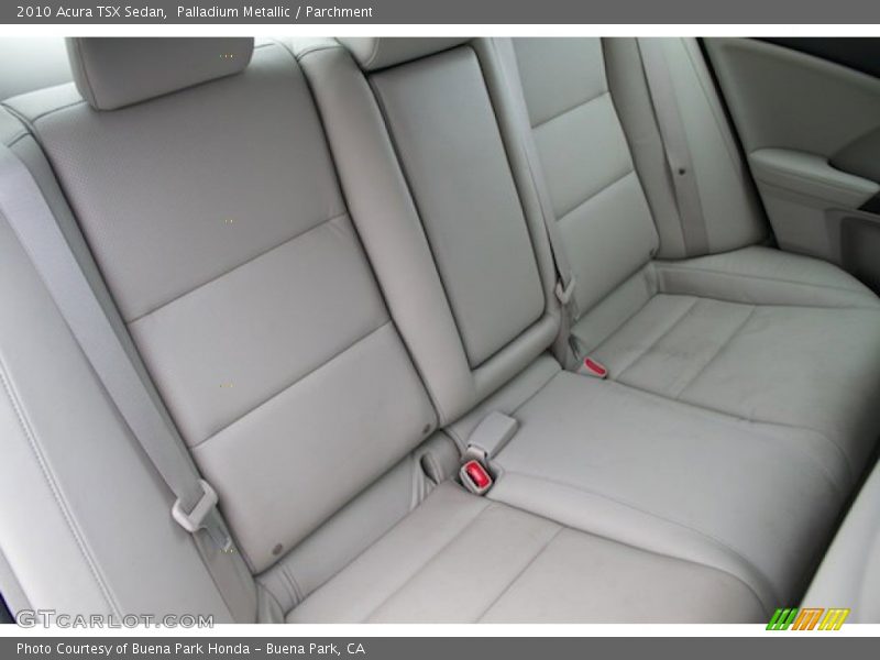 Palladium Metallic / Parchment 2010 Acura TSX Sedan