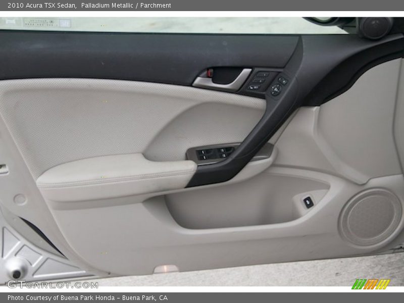 Palladium Metallic / Parchment 2010 Acura TSX Sedan