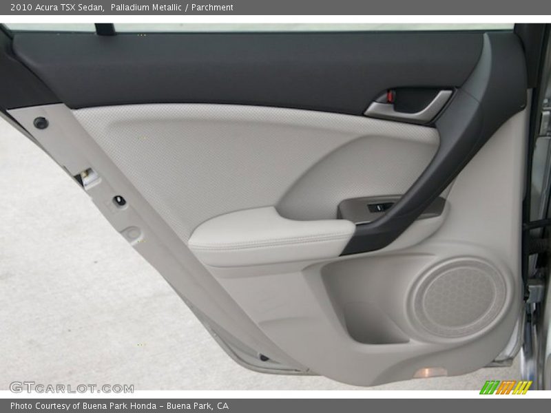 Palladium Metallic / Parchment 2010 Acura TSX Sedan
